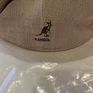 Kangol tropic mesh breathable newspaper boy cap summer hat beige/tan small